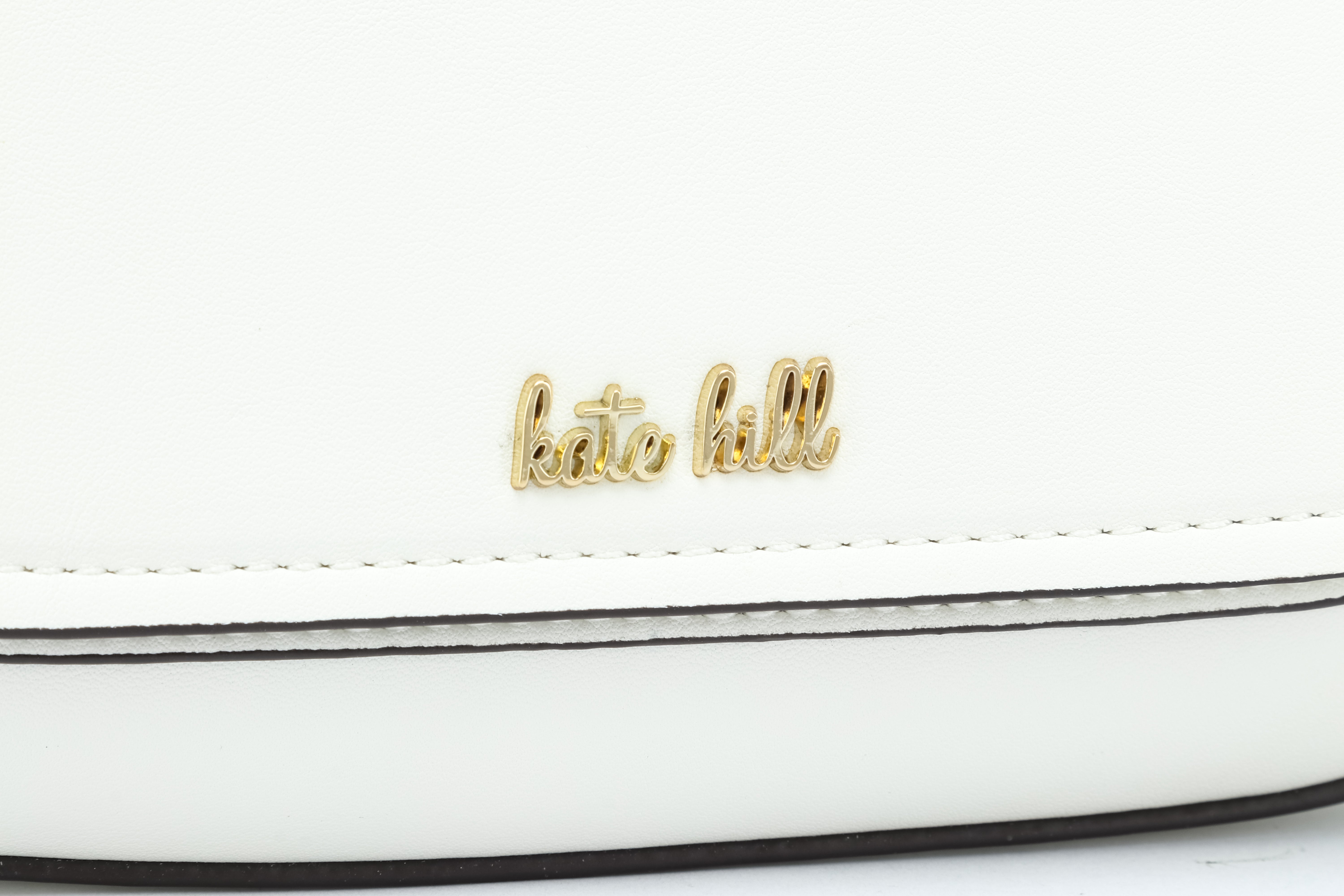 Kate Hill - KH2660 Coco Flap over fashion shoulder bag - Ivory