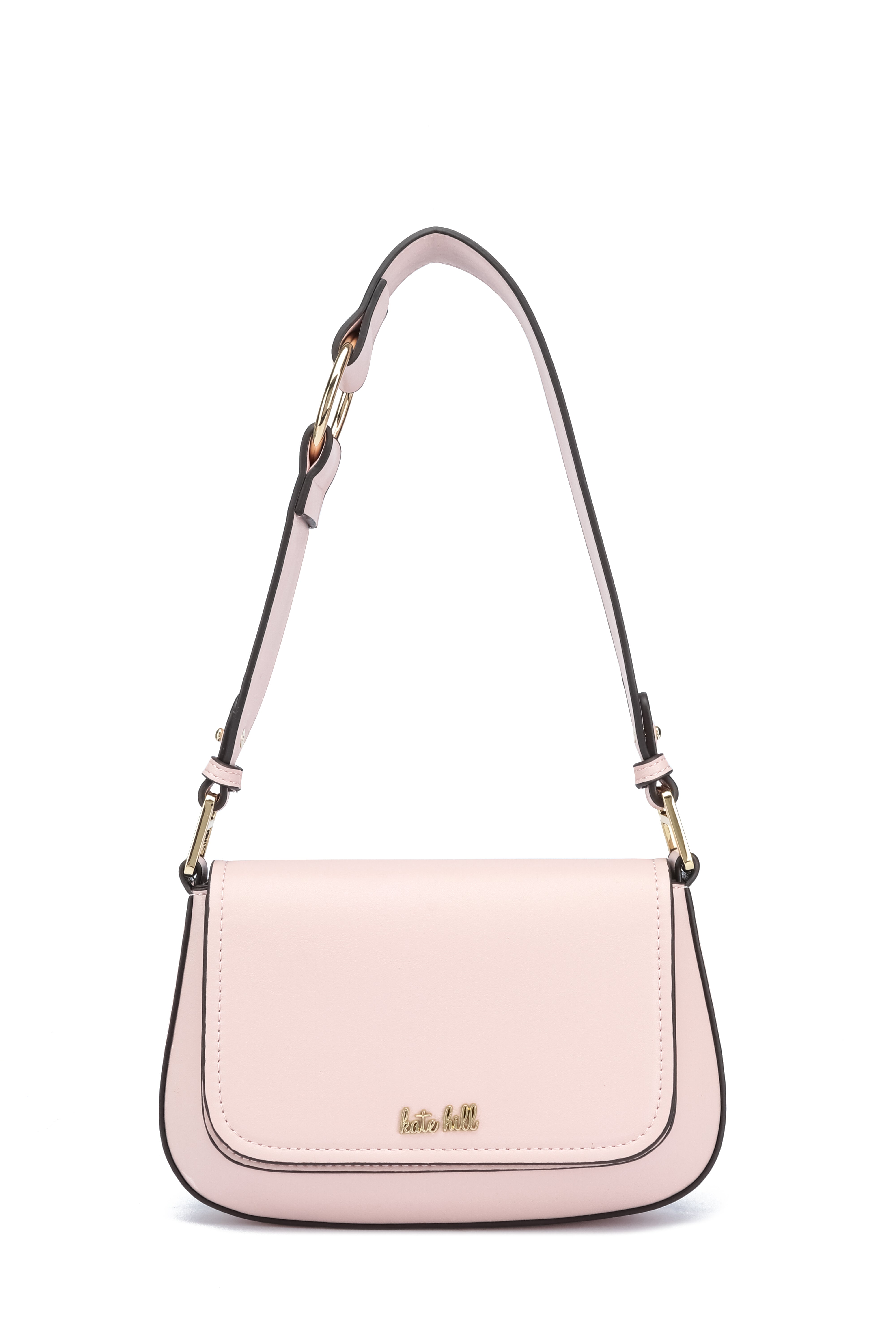 Kate Hill - KH2660 Coco Flap over fashion shoulder bag - Pink