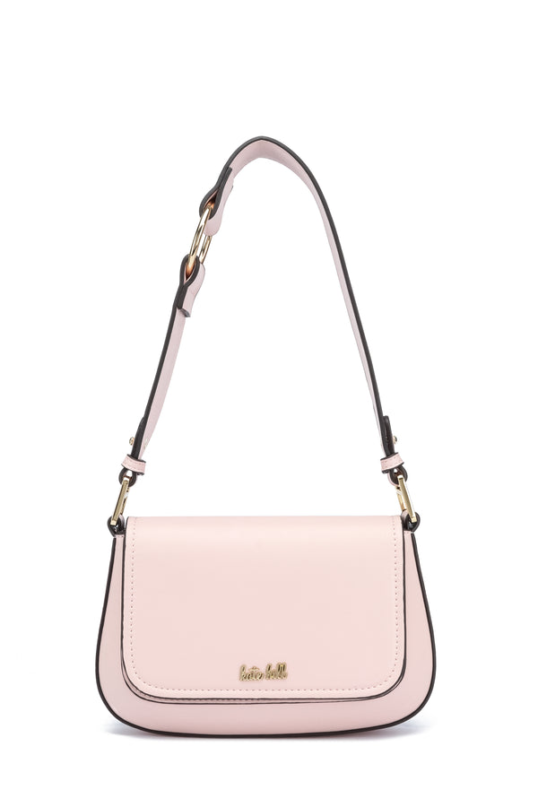 Kate Hill - KH2660 Coco Flap Over Fashion Shoulder Bag - Pink
