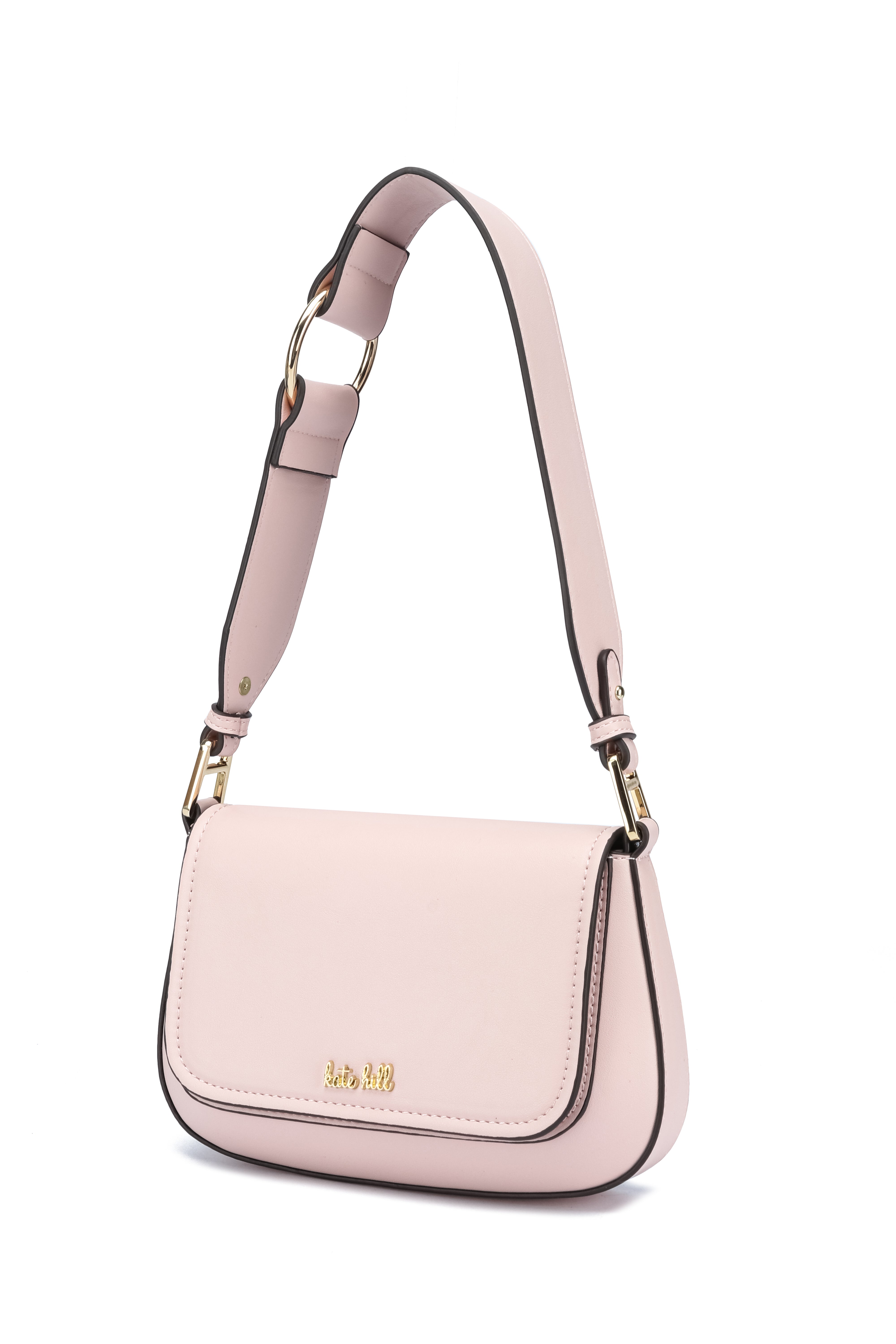 Kate Hill - KH2660 Coco Flap over fashion shoulder bag - Pink