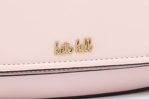 Kate Hill - KH2660 Coco Flap Over Fashion Shoulder Bag - Pink