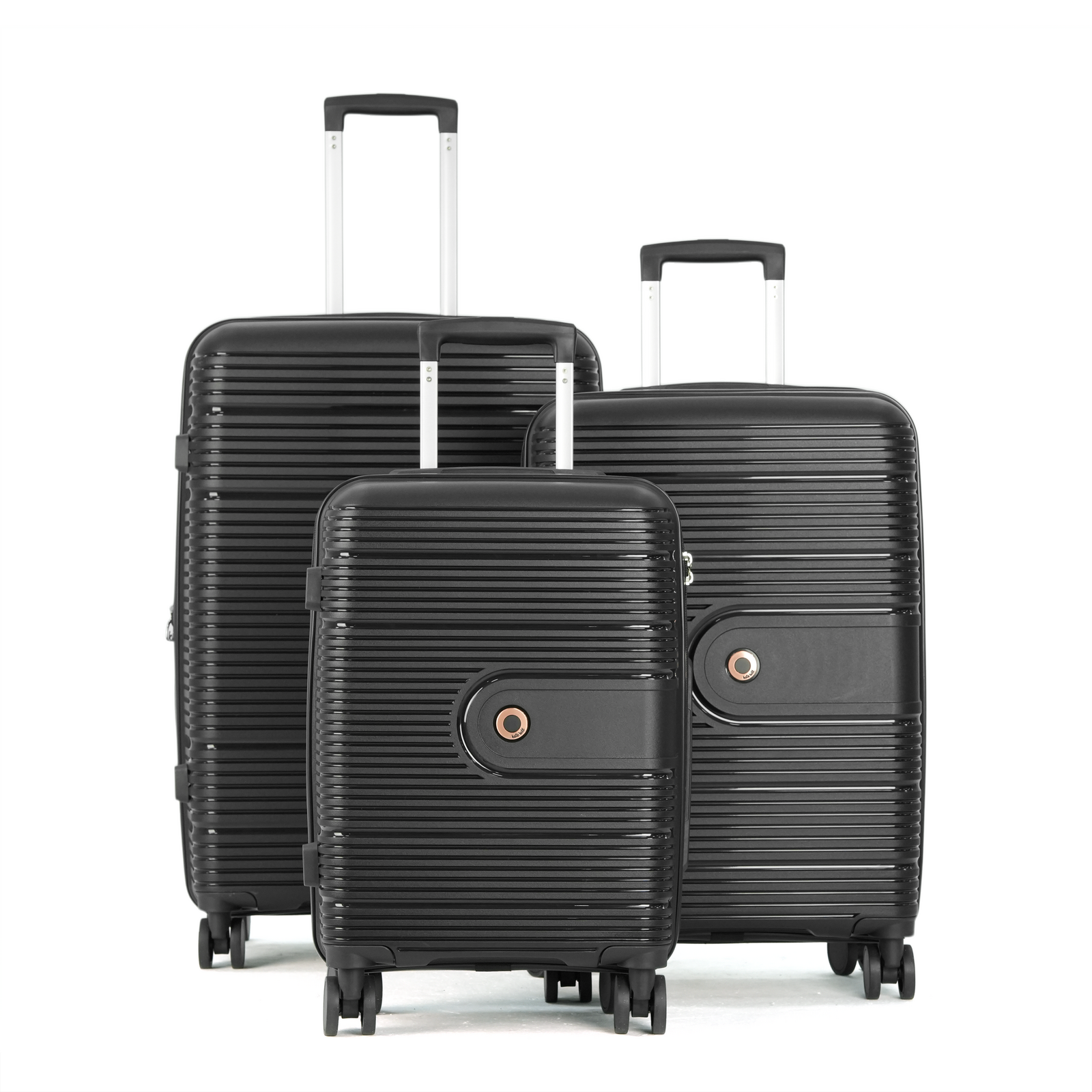 Kate Hill - KH89 ASPEN 3pce Set 54-64.5-73cm - Black