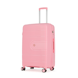 Kate Hill - Aspen KH89 73cm Large Spinner Suitcase - Pink - 0