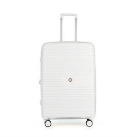 Kate Hill - Aspen KH89 73cm Large Spinner Suitcase - White