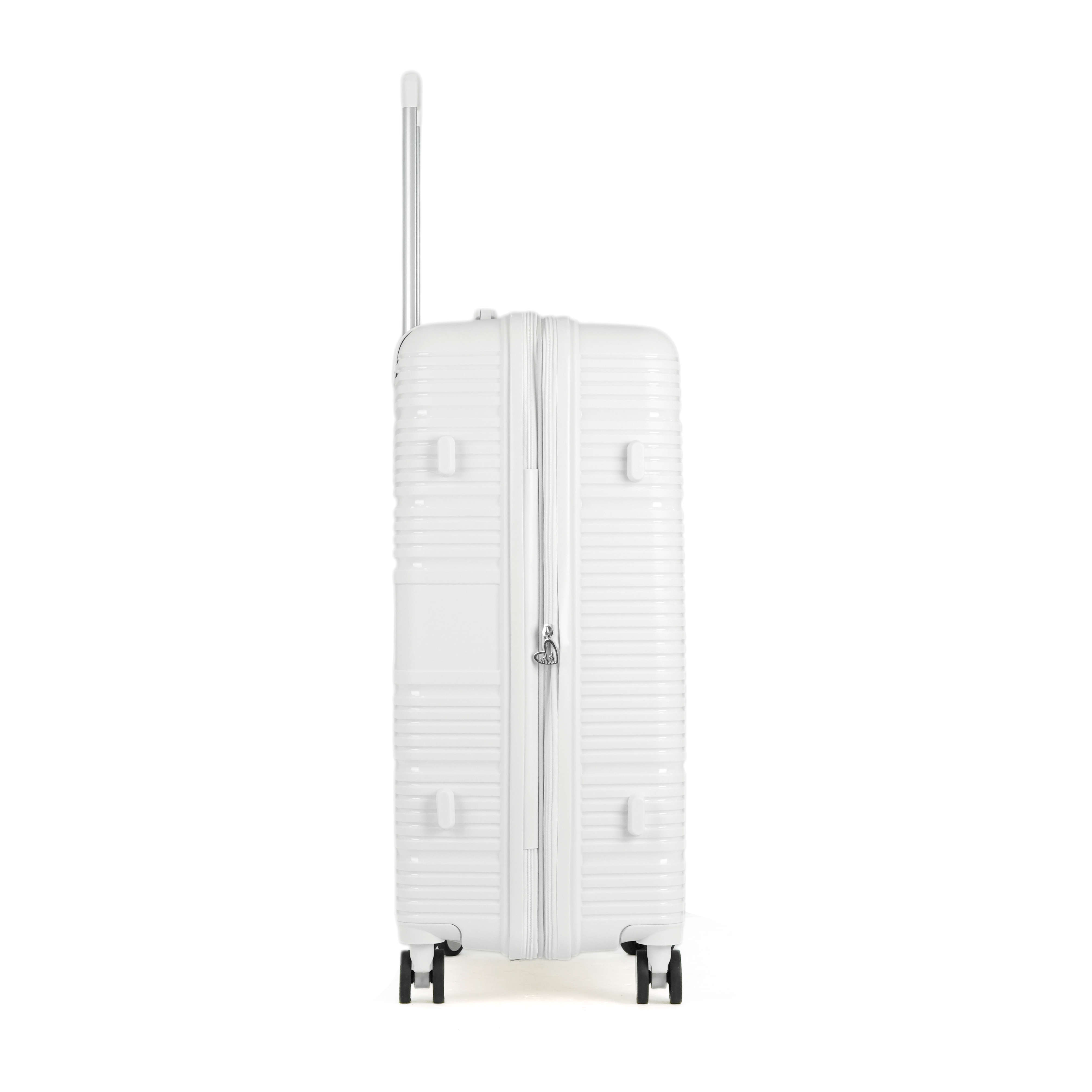 Kate Hill - Aspen KH89 73cm Large Spinner Suitcase - White