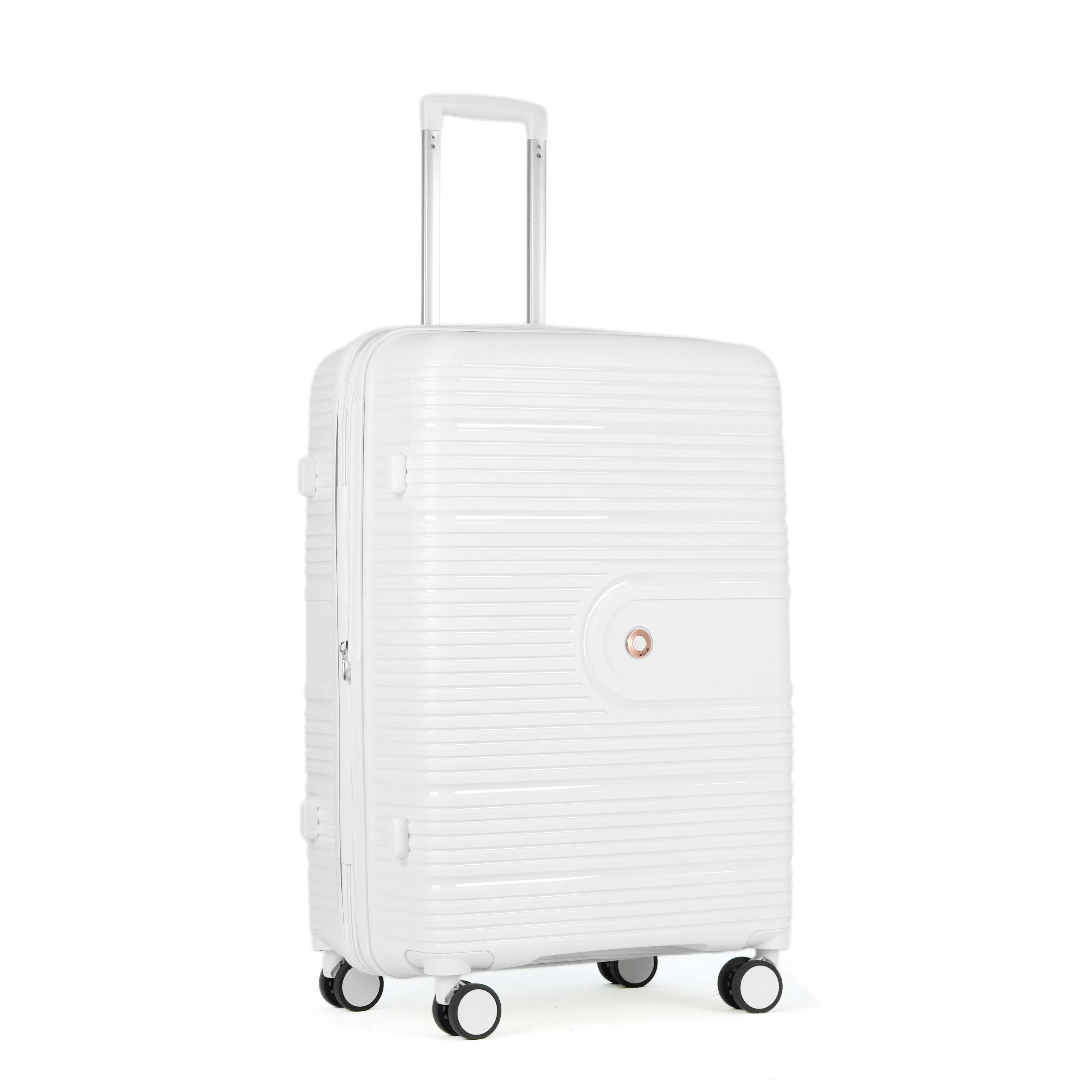 Kate Hill - Aspen KH89 73cm Large Spinner Suitcase - White