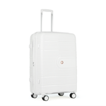 Kate Hill - Aspen KH89 73cm Large Spinner Suitcase - White