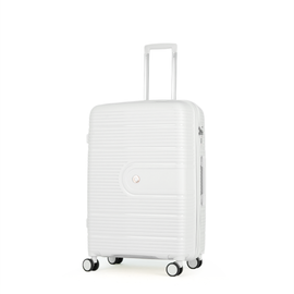 Kate Hill - Aspen KH89 73cm Large Spinner Suitcase - White - 0