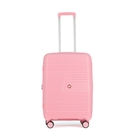 Kate Hill - Aspen KH89 64.5cm Medium Spinner Suitcase - Pink