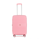 Kate Hill - Aspen KH89 64.5cm Medium Spinner Suitcase - Pink