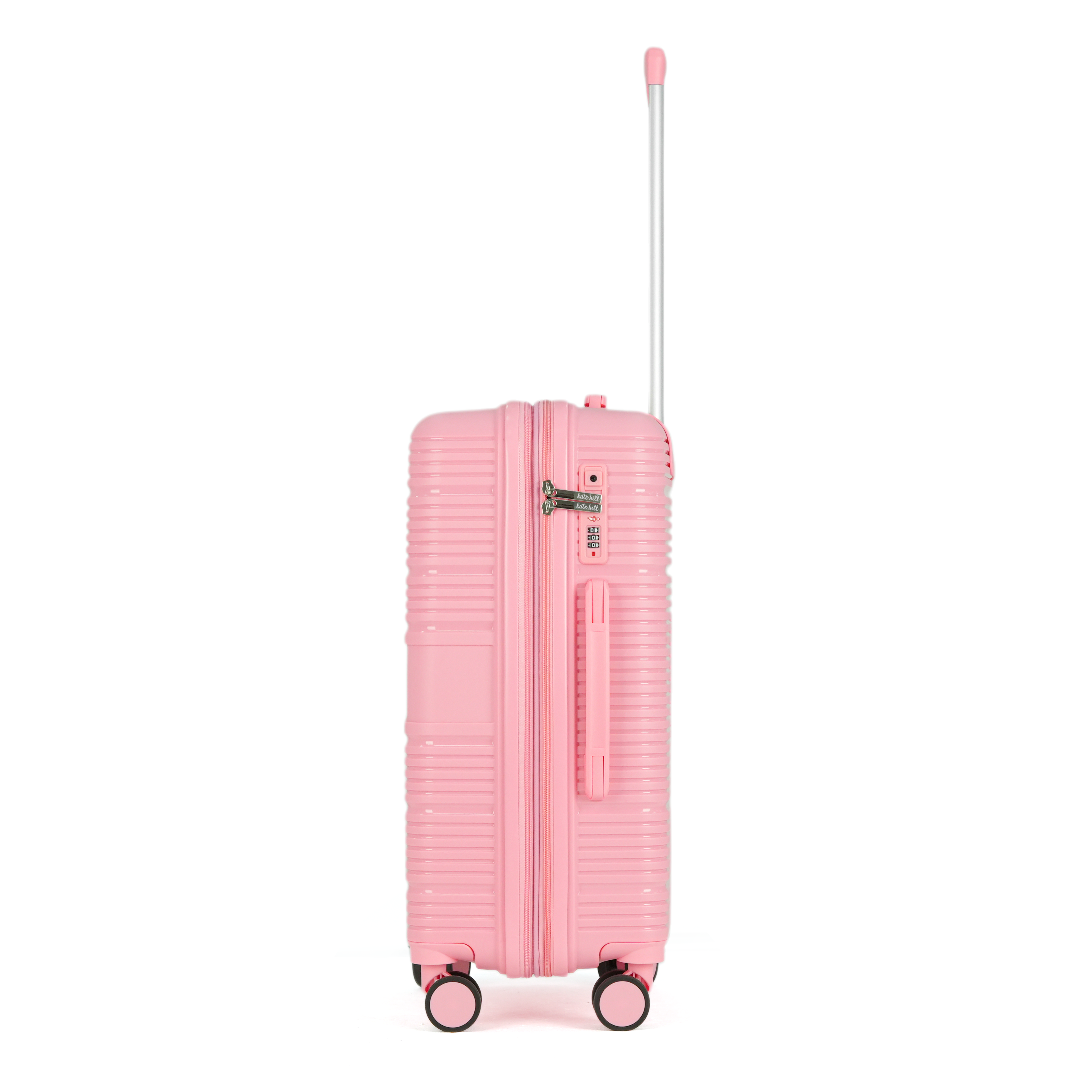 Kate Hill - Aspen KH89 64.5cm Medium Spinner Suitcase - Pink