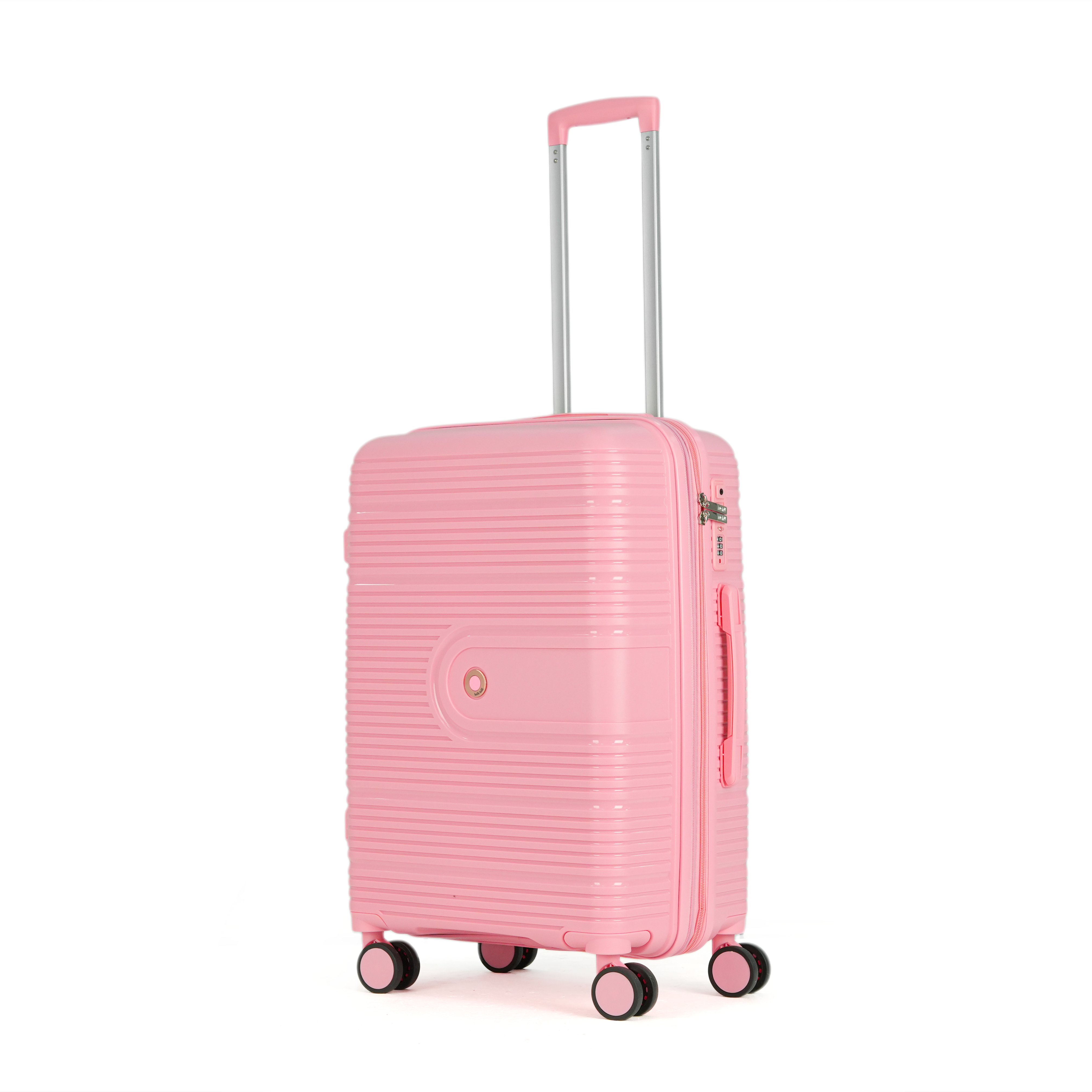 Kate Hill - Aspen KH89 64.5cm Medium Spinner Suitcase - Pink