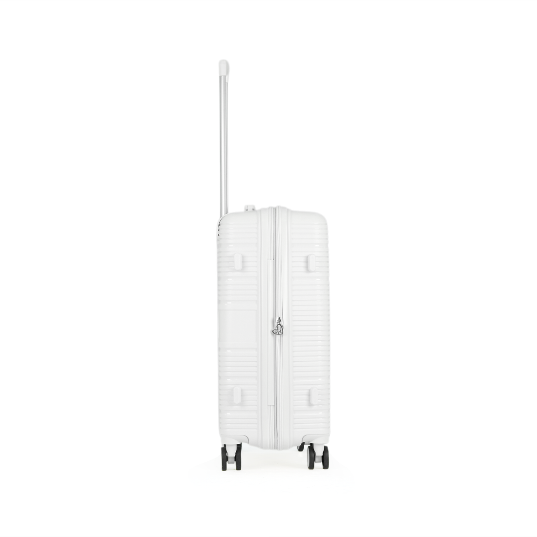 Kate Hill - Aspen KH89 64.5cm Medium Spinner Suitcase - White