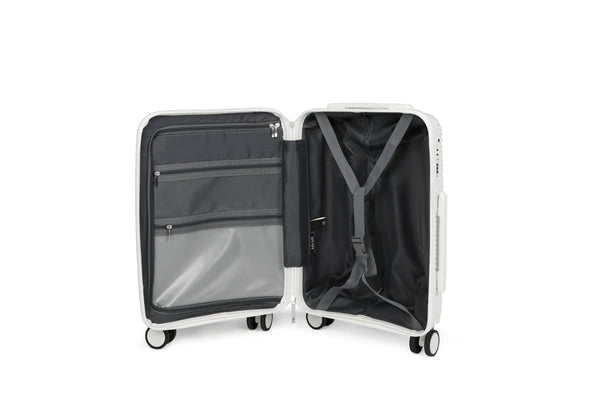 Kate Hill - Aspen KH89 54cm Carry on Spinner - White