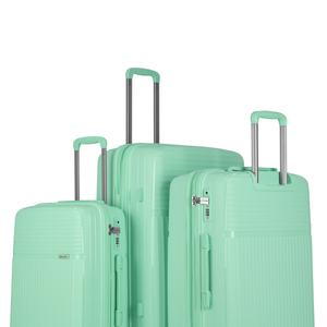 Kate Hill - Tribeca 3 Piece Luggage Set Small Medium Large - Mint