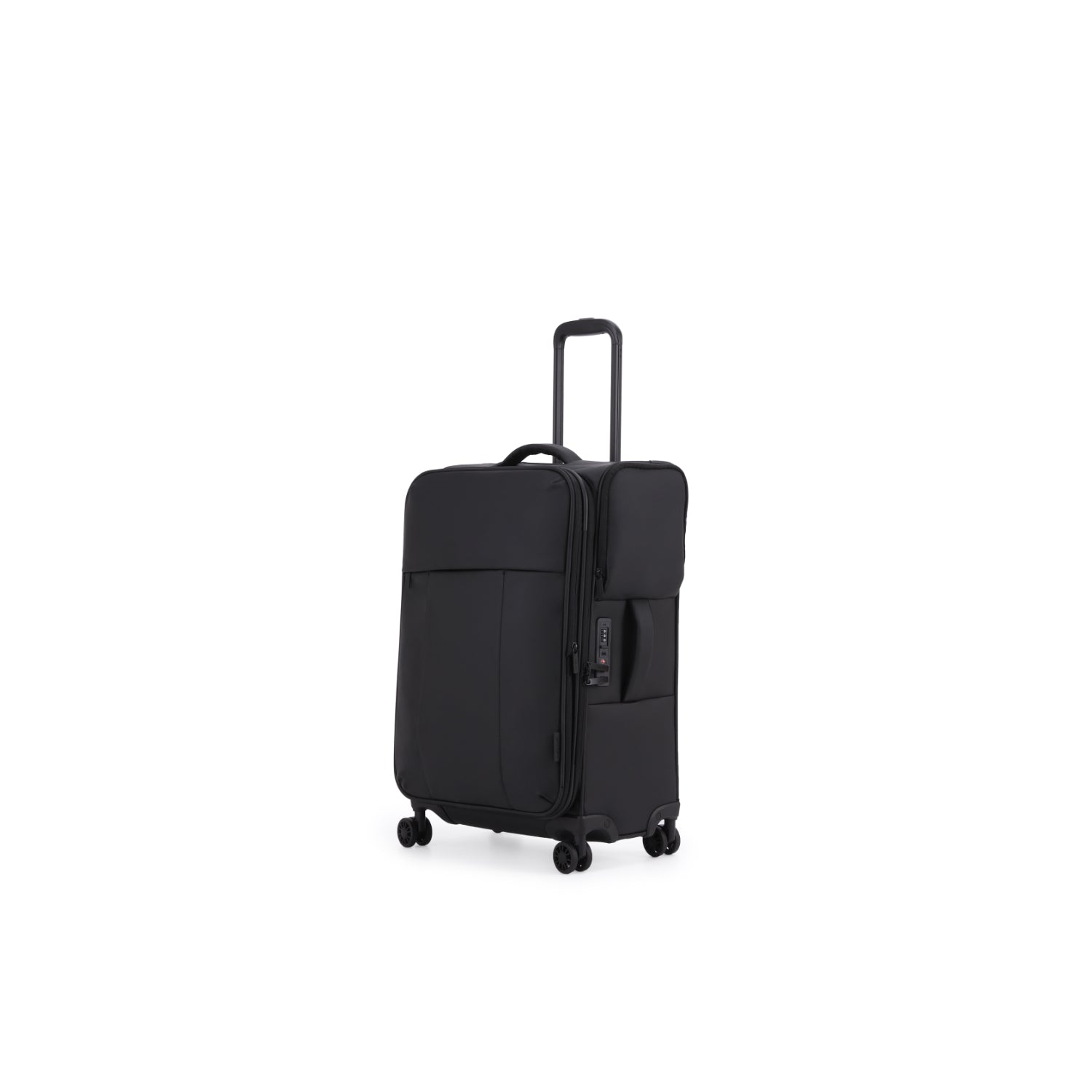 Kate Hill - KL78 60cm Willow Medium, 4 Wheel spinner Suitcase - Black