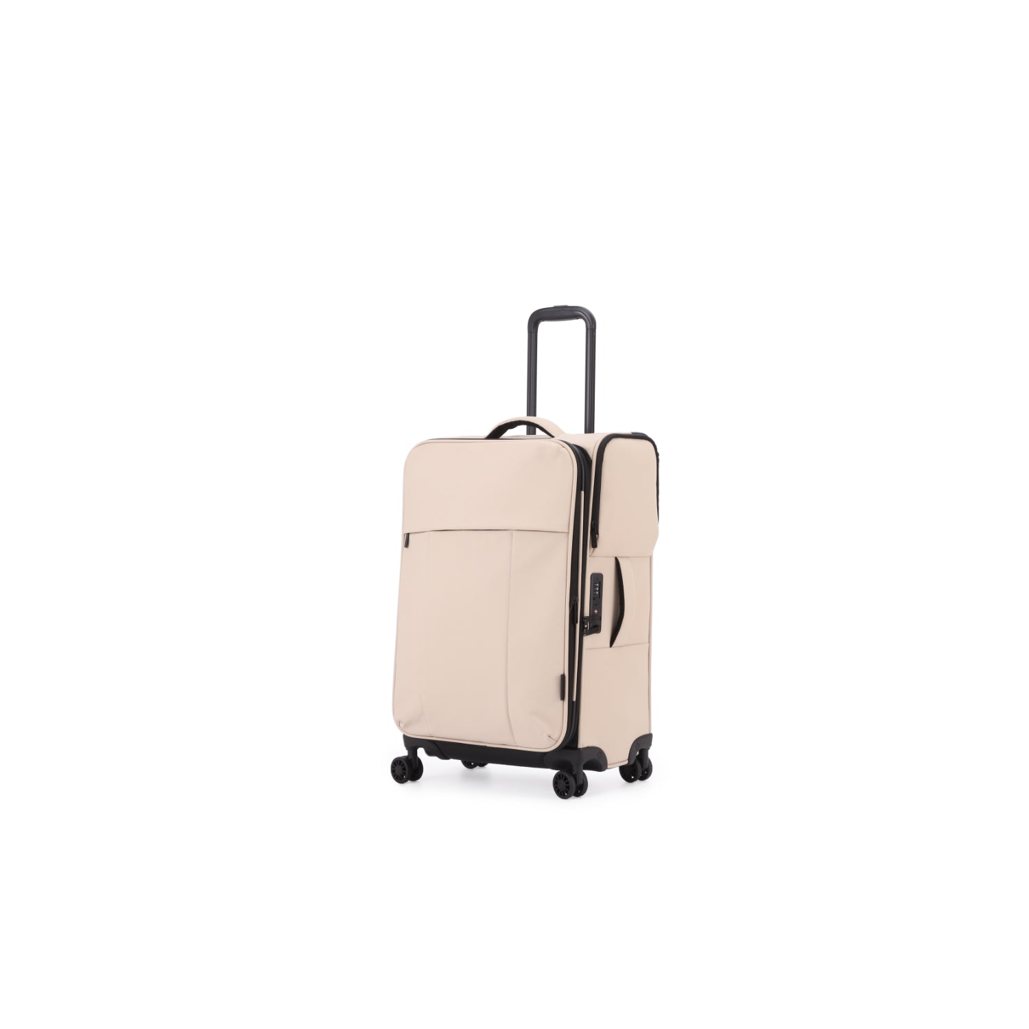 Kate Hill - KL78 60cm Willow Medium, 4 Wheel spinner Suitcase - Beige