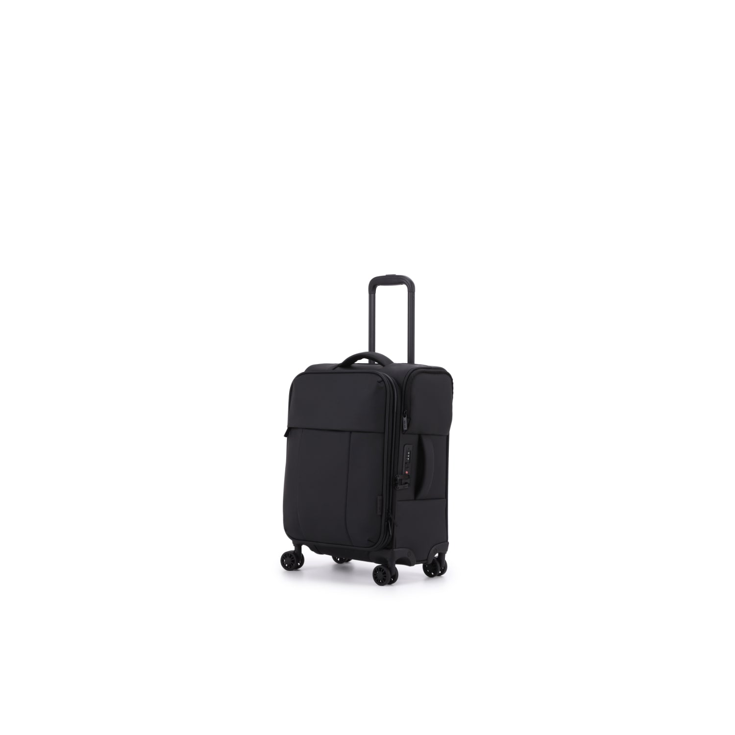 Kate Hill - KL78 49cm Willow Small 4 Wheel spinner Suitcase - Black