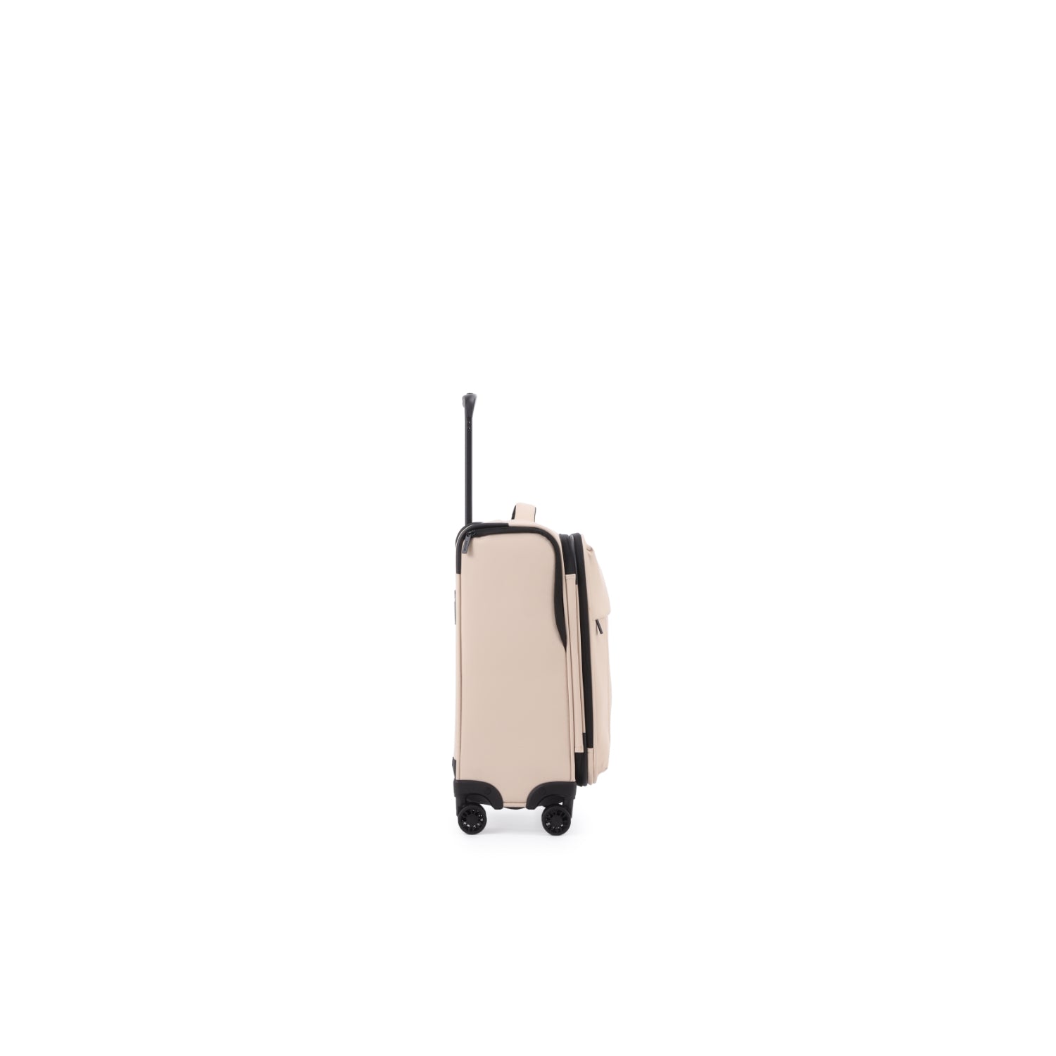 Kate Hill - KL78 49cm Willow Small 4 Wheel spinner Suitcase - Beige