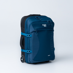 Black Wolf - Karijini 45+10L backpack on Wheels - Gibraltar Sea