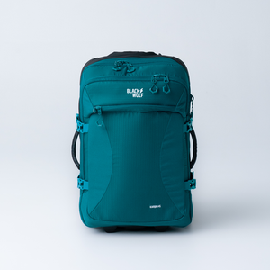 Black Wolf - Karijini 45+10L backpack on Wheels - Quetzal Green