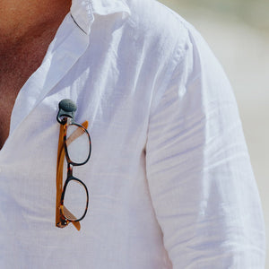 Klipsta - Spex Glasses Clips- Stone + Black (1 Each Colour)