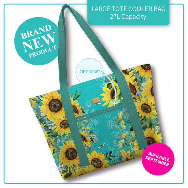 Large Tote Cooler Bag LTC05 - Bee Sunny