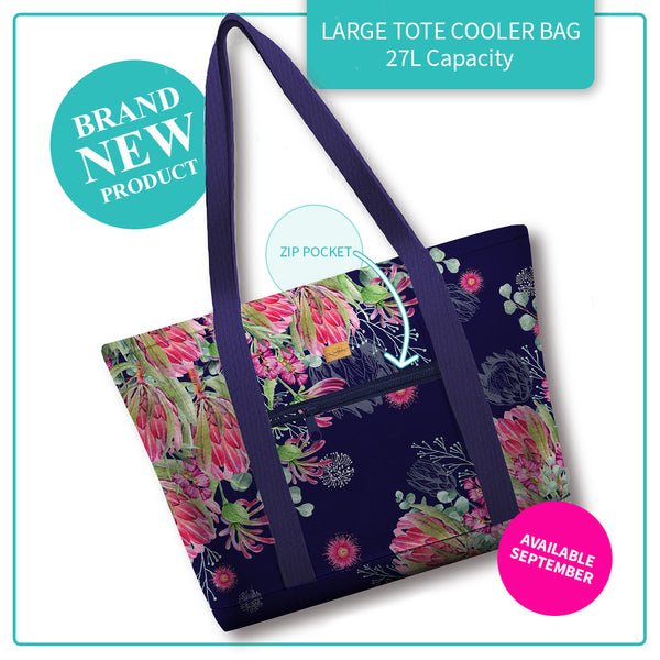 Large Tote Cooler Bag LTC06 - Blush Beauty