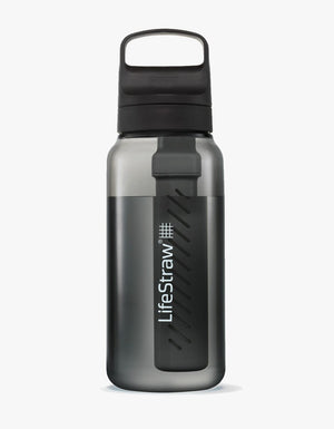 Lifestraw - Go 2.0 1Lt Water Filter Bottle - Nordic Noir