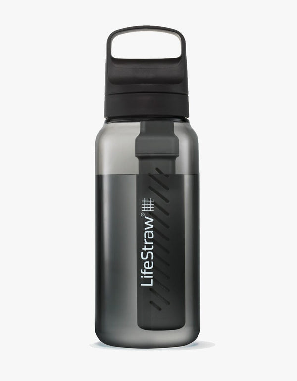 Lifestraw - Go 2.0 1Lt Water Filter Bottle - Nordic Noir