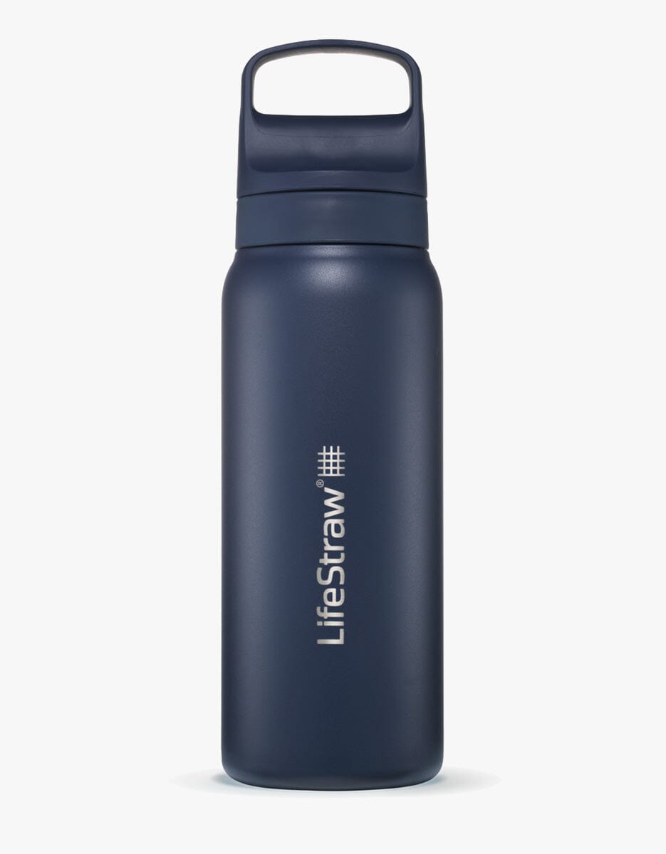 Life Straw - Go 2.0 Stainless Steel 700ml Water Bottle - Aegean Sea