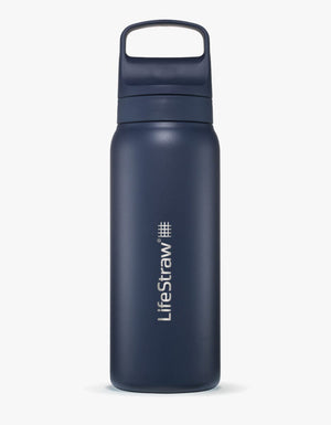 Life Straw - Go 2.0 Stainless Steel 700ml Water Bottle - Aegean Sea