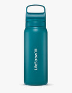 Life Straw - GO 2.0 Stainless steel 700ml Water bottle - Laguna Teal