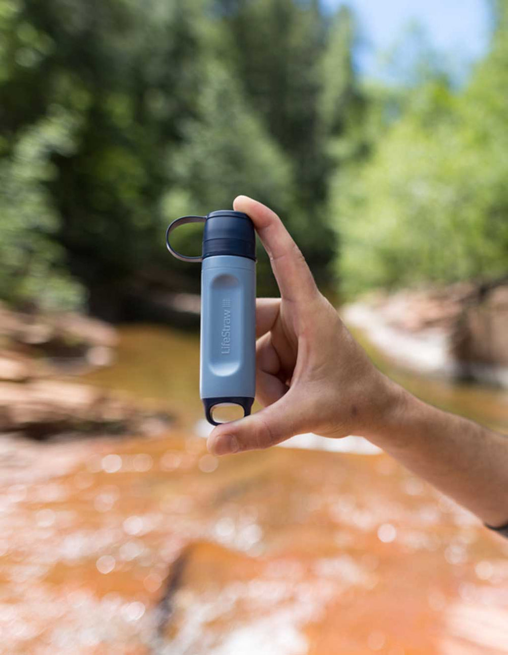 LifeStraw - Peak Series SOLO personal Straw - Mountain Blue