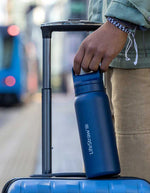 LifeStraw - Go 2.0 Stainless Steel Water Filter Bottle 1L - Aegean Sea