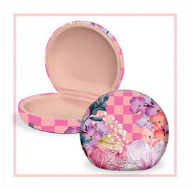 Lisa Pollock - TC43 Small Travel accessory case - Pool Party Florals