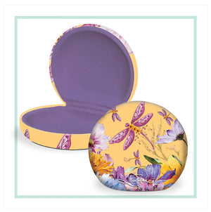 Lisa Pollock - TC46 Small Travel Accessory Case - Dragonfly Fields