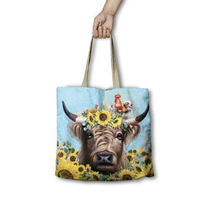 Lisa Pollock - RSB95 Sunny Highland Shopping Bag
