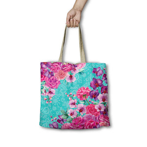 Lisa Pollock - RSB85 Rose Bud Bouquet Shopping Bag