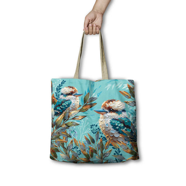 Lisa Pollock - RSB92 Charming Kookaburra Shopping Bag