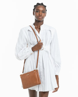 Charlotte Double Zip Crossbody Bag