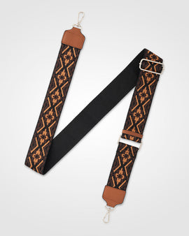 Vivian Medium Zip Top Tote With Aztec Strap - 0