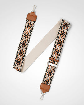 Vivian Medium Zip Top Tote With Aztec Strap - 0