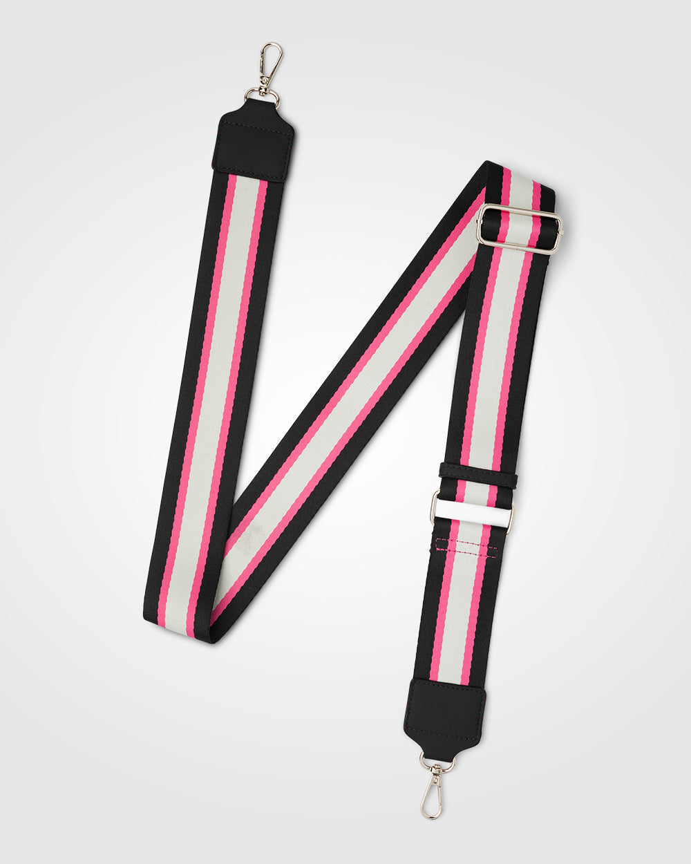 Sophie Curve Top Crossbody Bag + Stripe Bag Strap - 0