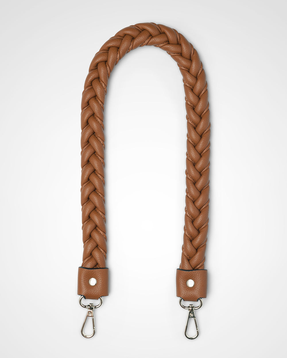 Pia Crescent Shoulder Bag With Crossbody Strap + Plait Strap