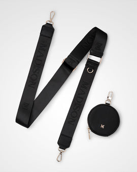 Charlotte Double Zip Crossbody Bag + Utility Bag Strap - 0