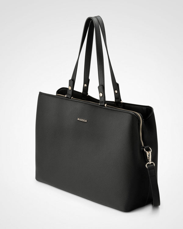 Kate Laptop Tote Work Bag With Crossbody Strap