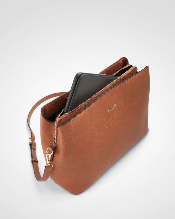 Kate Laptop Tote Work Bag With Crossbody Strap