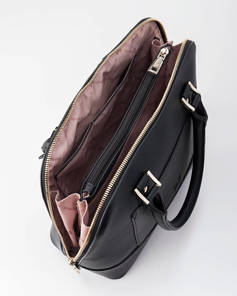 Handbag, Wallet, Coinpurse & Personalisation Charm Giftbox - Grace Dome Satchel & Mini Coinpurse-17