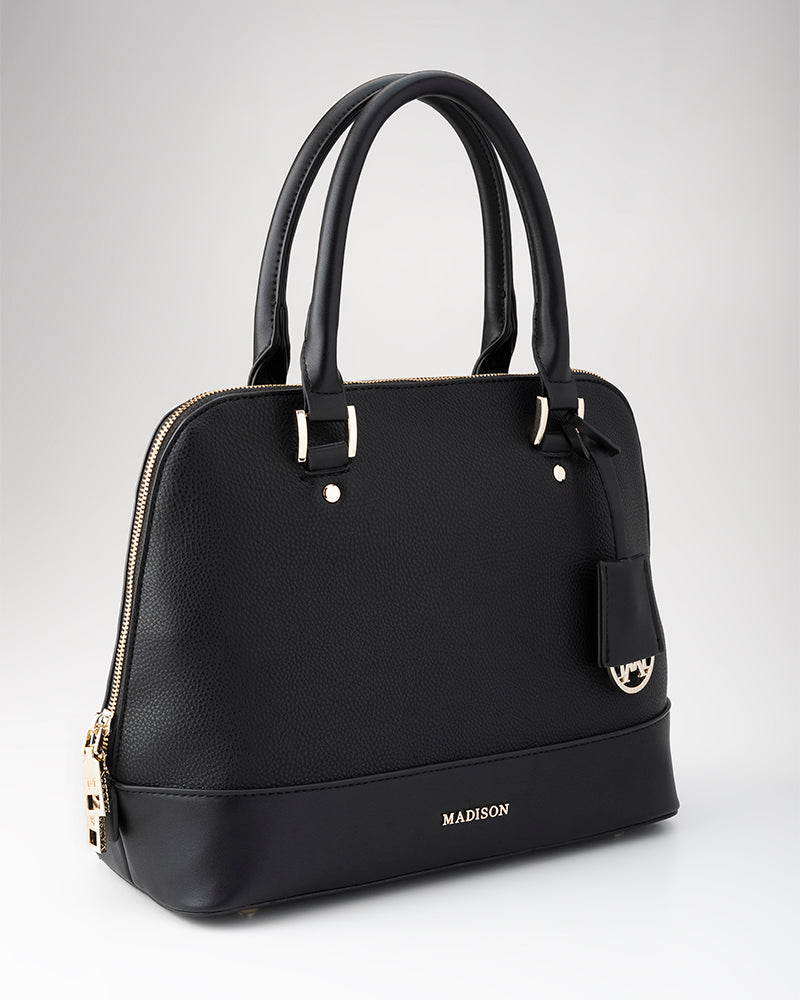 Handbag, Wallet, Coinpurse & Personalisation Charm Giftbox - Grace Dome Satchel & Mini Coinpurse-13